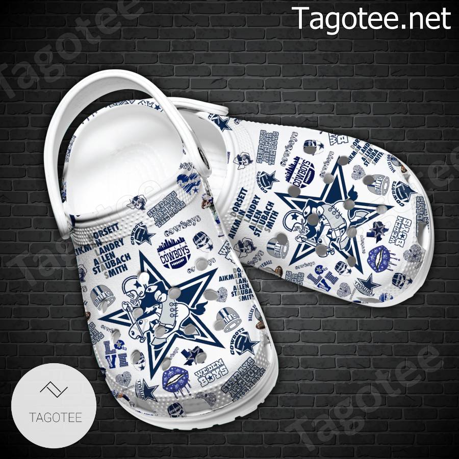 Dallas Cowboys Crocs Shoes - Dallas Cowboys Home