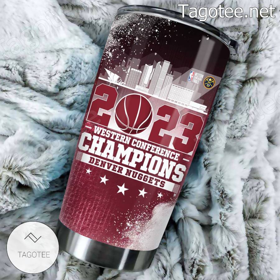 Denver Nuggets Nba 2023 Western Conference Champions Players Name Tumbler a