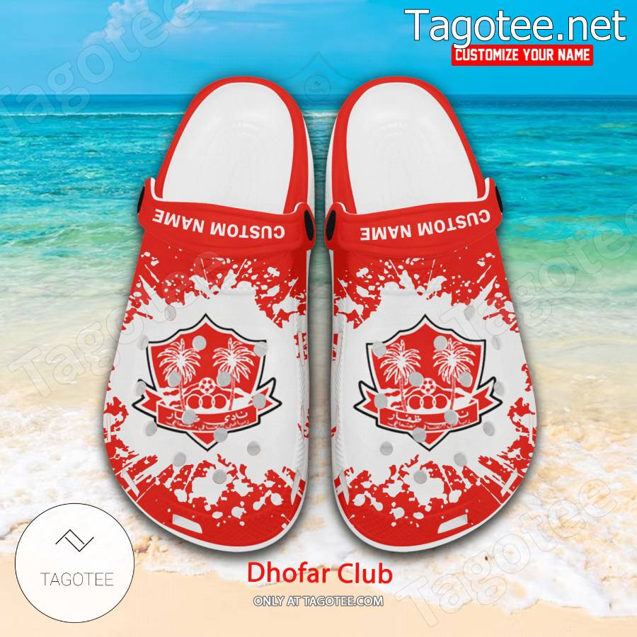 Dhofar Club Logo Custom Crocs Clogs - BiShop a