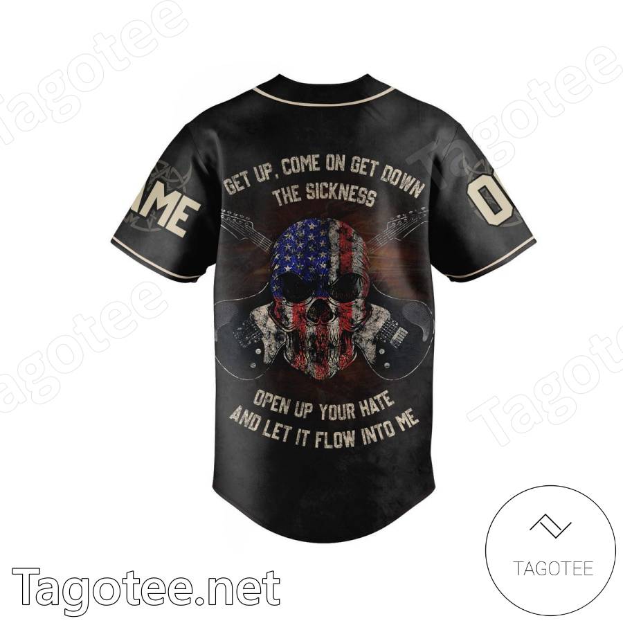 Personalized US Flag Miller Lite 3D Baseball Jersey - Bring Your