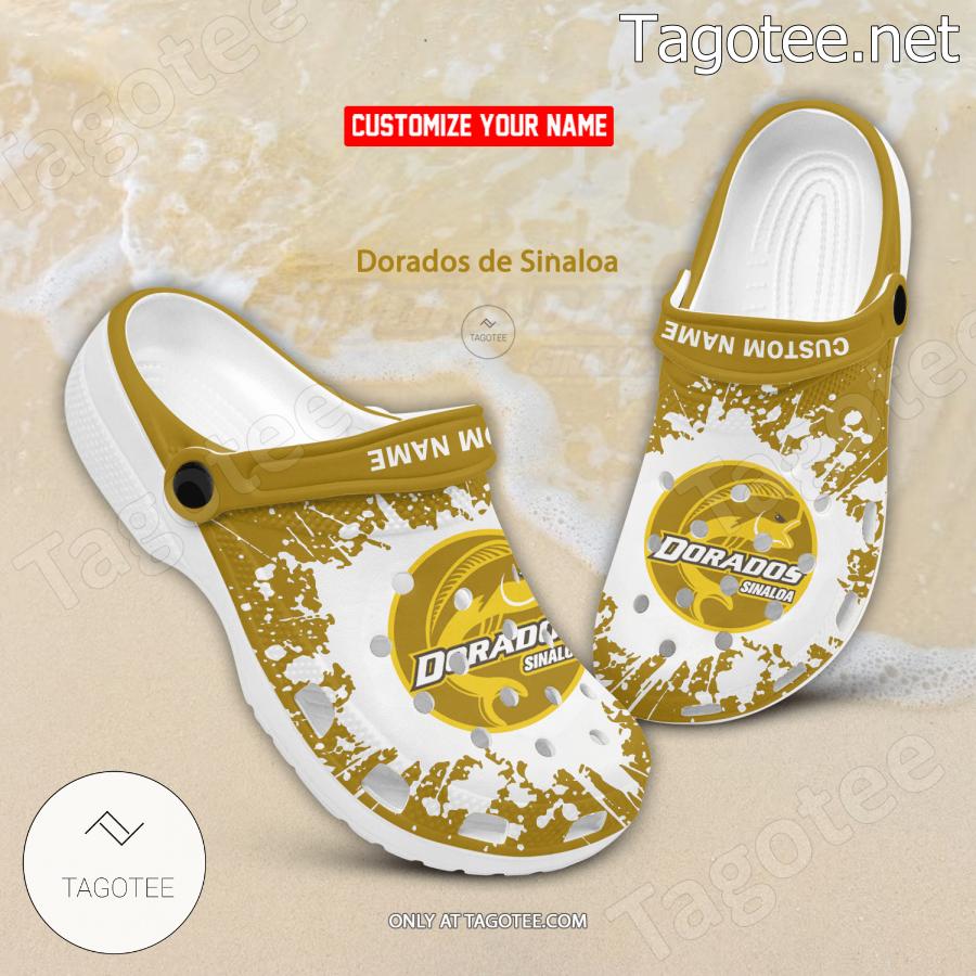 Dorados de Sinaloa Logo Custom Crocs Clogs - BiShop