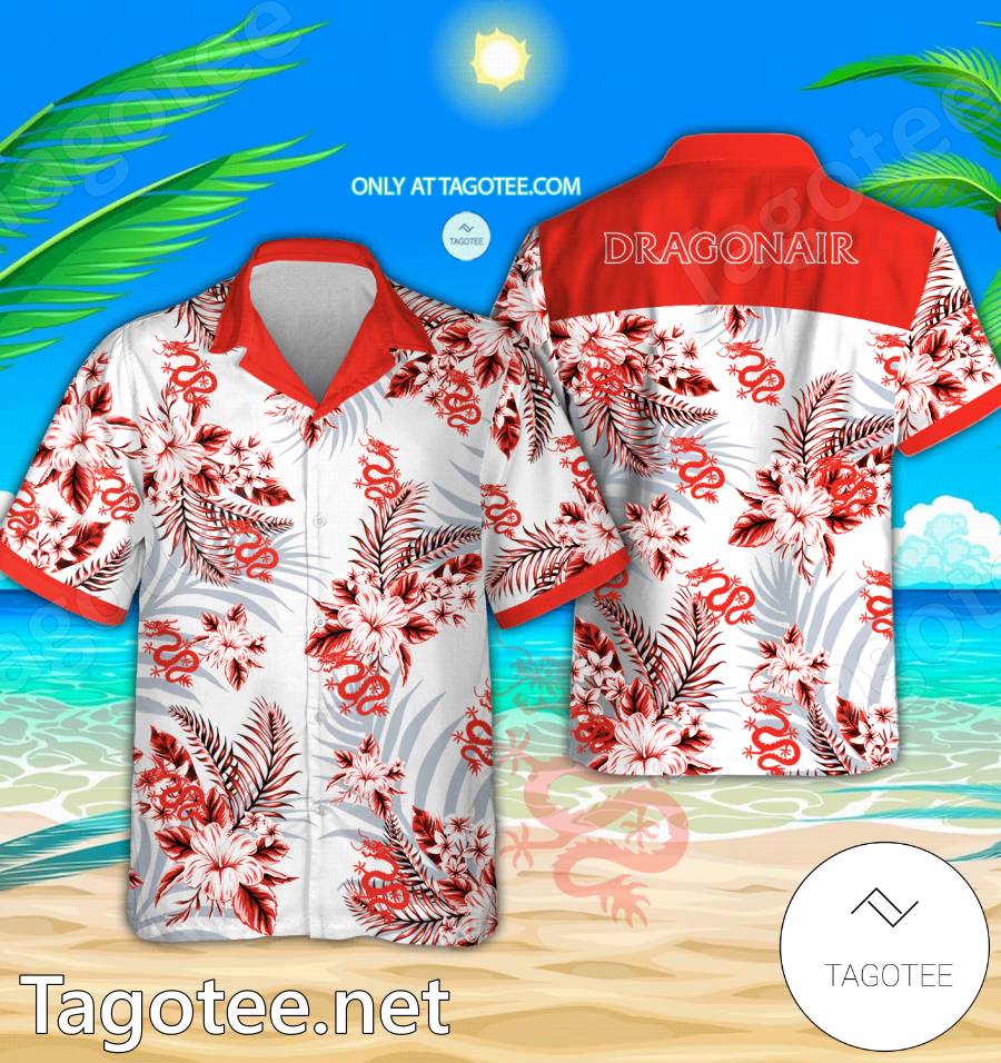 Dragonair Logo Hawaiian Shirt And Shorts - EmonShop