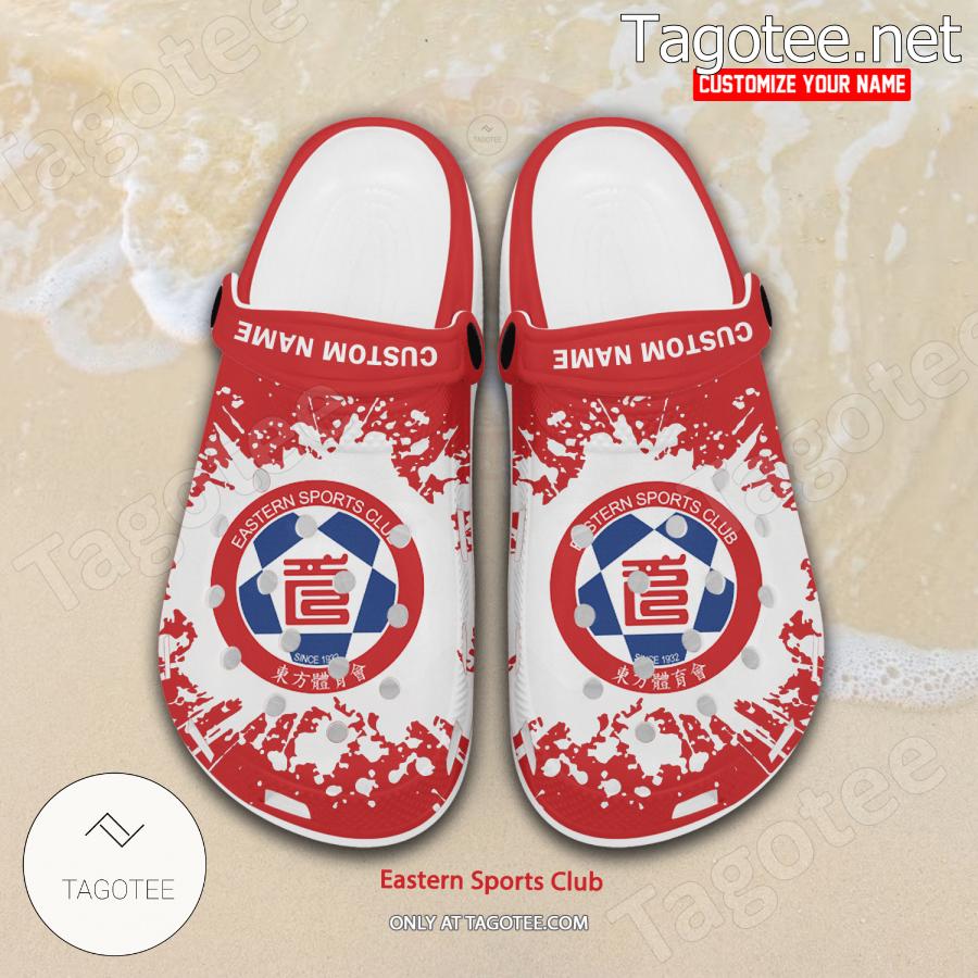 Eastern Sports Club Logo Custom Crocs Clogs - BiShop a