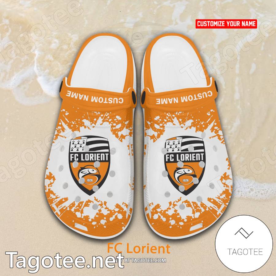 FC Lorient Custom Crocs Clogs - BiShop a