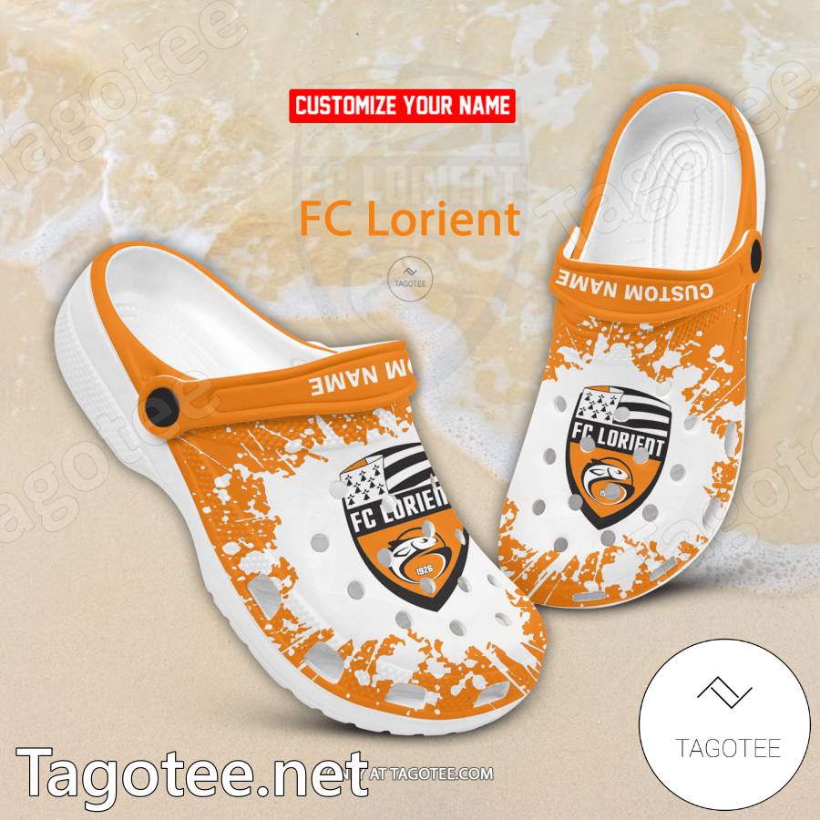 FC Lorient Custom Crocs Clogs - BiShop