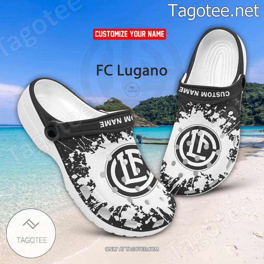 FC Lugano Custom Crocs Clogs - BiShop
