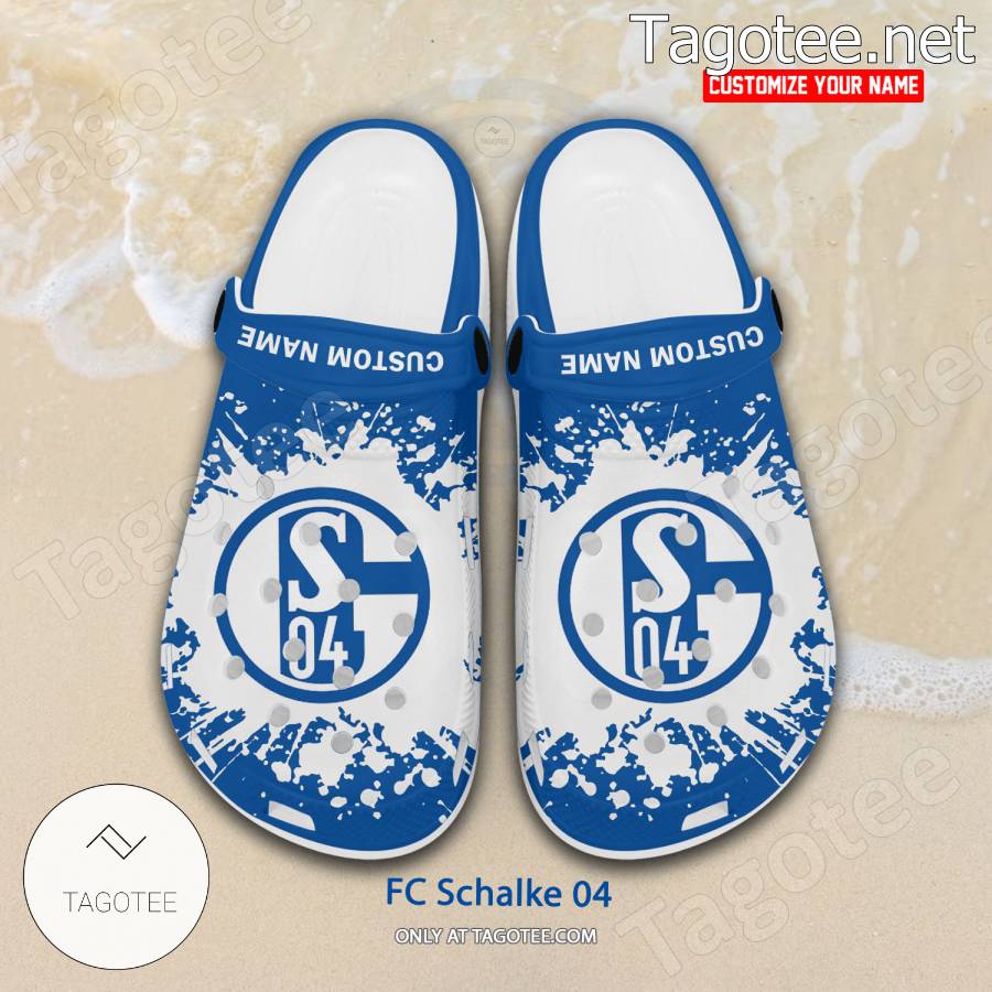 FC Schalke 04 Custom Crocs Clogs - BiShop a