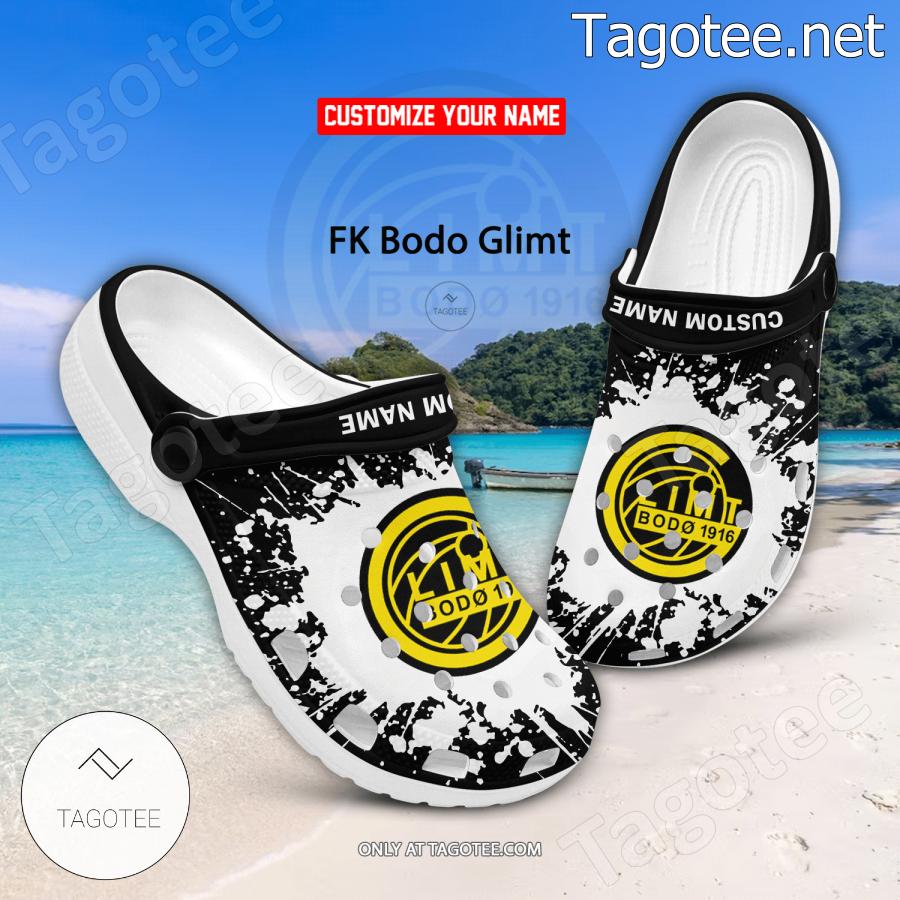 FK Bodo Glimt Logo Custom Crocs Clogs - BiShop