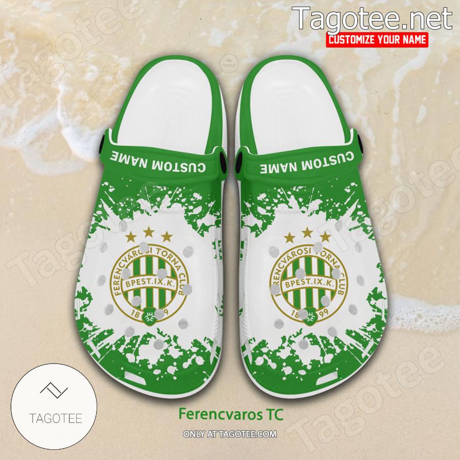 Ferencvaros TC Logo Custom Crocs Clogs - BiShop a