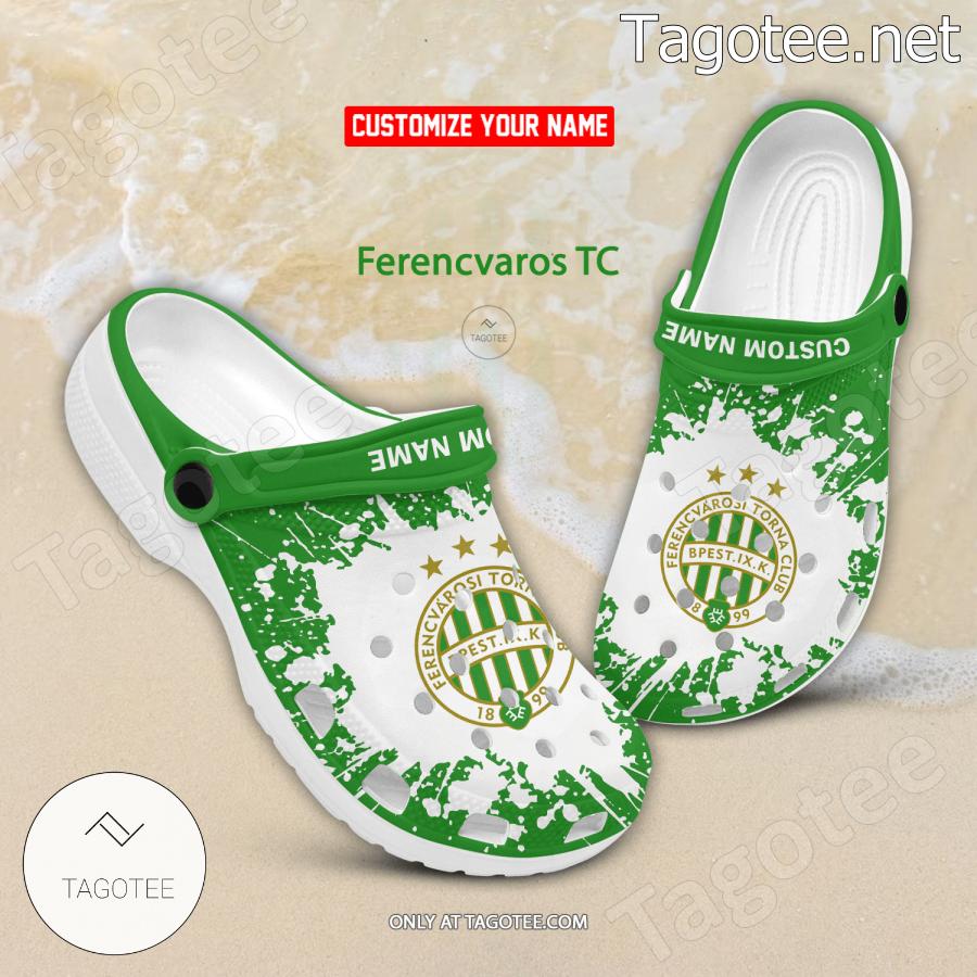 Ferencvaros TC Logo Custom Crocs Clogs - BiShop