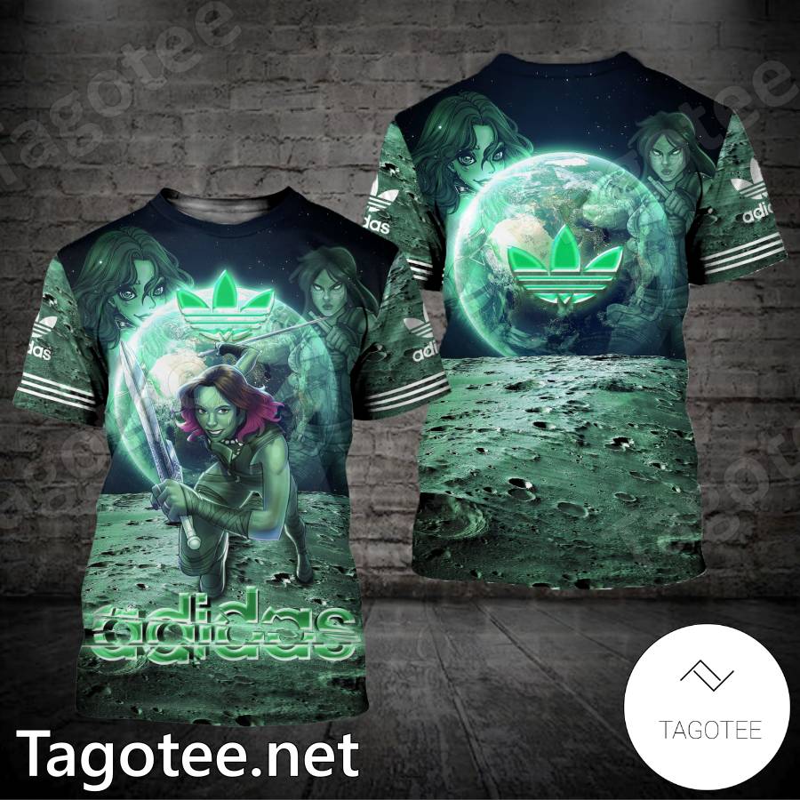 Gamora Adidas Guardians Of The Galaxy Vol 3 Shirt