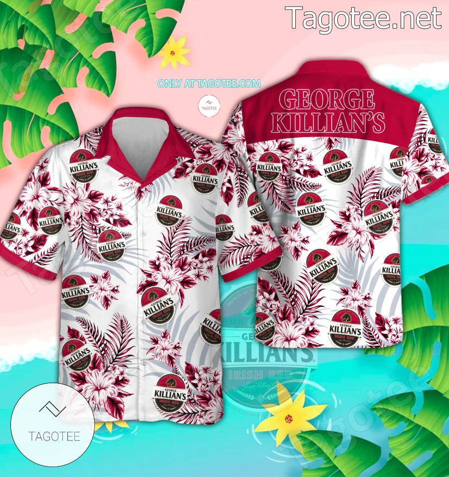 George Killian's Logo Hawaiian Shirt And Shorts - EmonShop - Tagotee