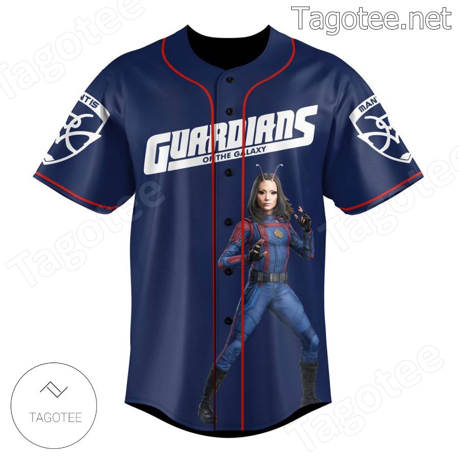 Guardians Of The Galaxy Mantis Personalized Baseball Jersey - Tagotee