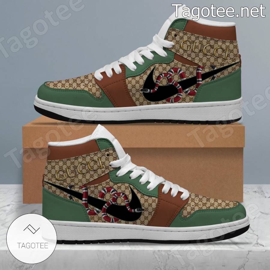 Gucci Snake Air Jordan 13 Shoes - Tagotee