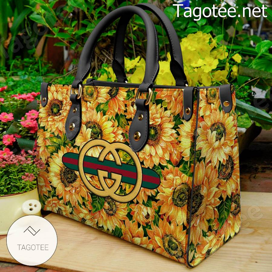 Gucci Ophidia Floral Pattern Tote Bag in Green