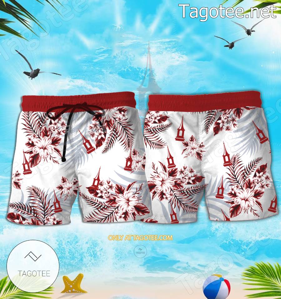 Hastings College Hawaiian Shirt And Shorts - EmonShop a
