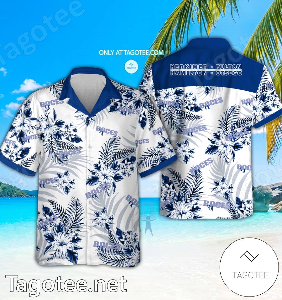 Herkimer County BOCES-Practical Nursing Program Logo Hawaiian Shirt And Shorts - EmonShop