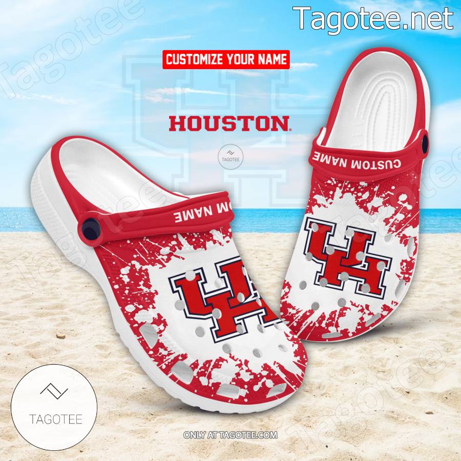 Houston Logo Custom Crocs Clogs - BiShop
