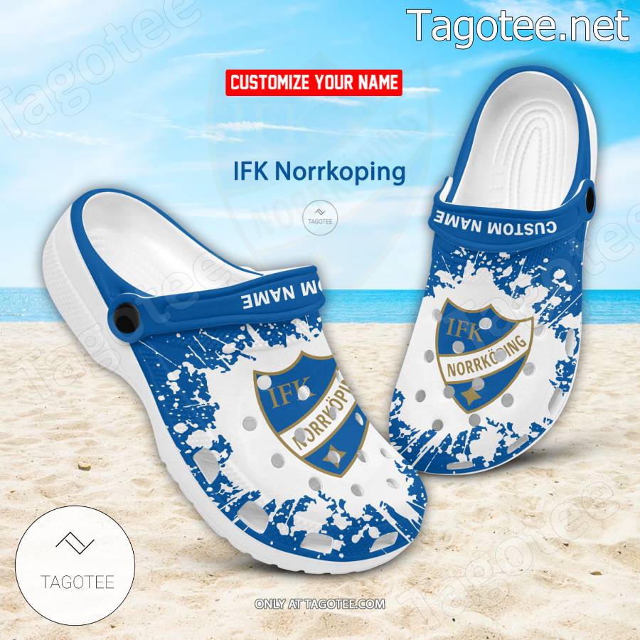 IFK Norrkoping Custom Crocs Clogs - BiShop