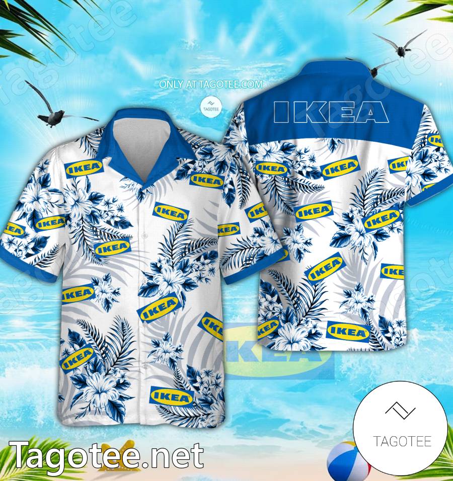 IKEA Logo Hawaiian Shirt And Shorts - EmonShop