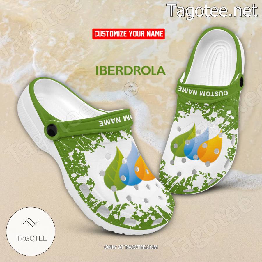 Iberdrola Logo Crocs Clogs - BiShop
