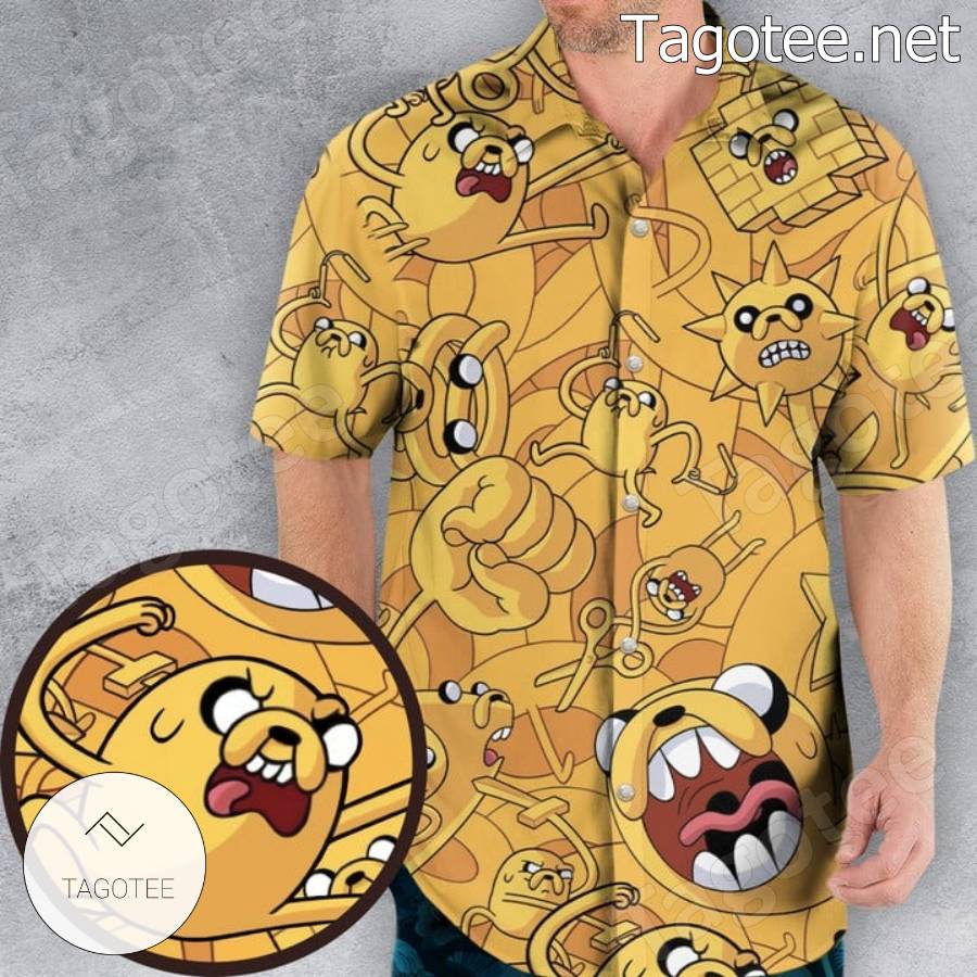 Jake The Dog Adventure Time Hawaiian Shirt a