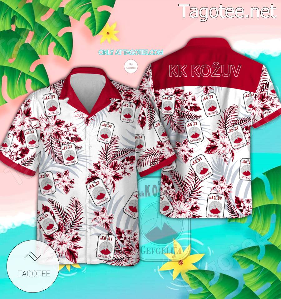 KK Kozuv Logo Hawaiian Shirt And Shorts - EmonShop