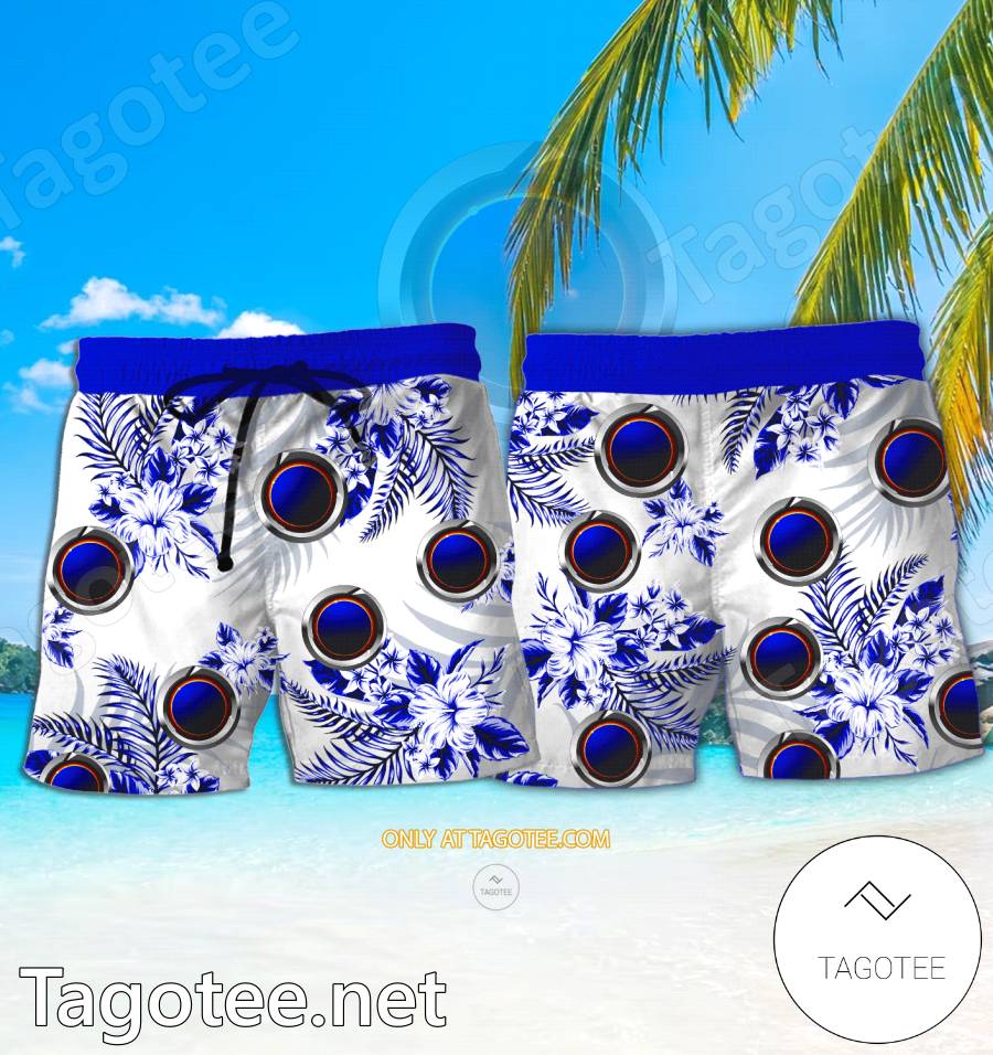 Karma Logo Hawaiian Shirt And Shorts - EmonShop a