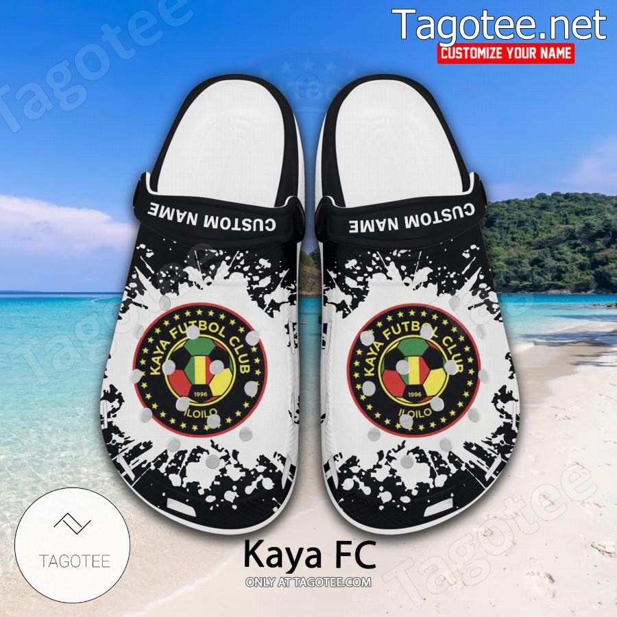 Kaya FC Logo Custom Crocs Clogs - BiShop a