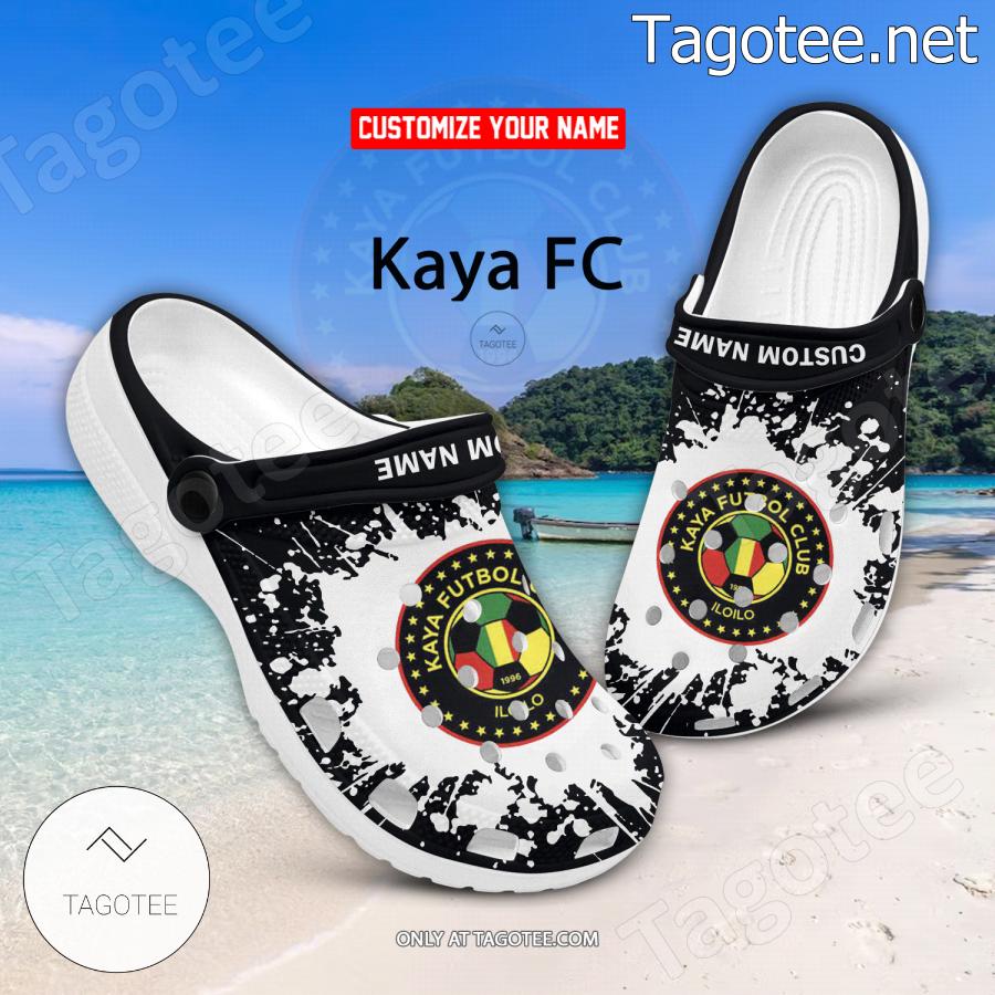 Kaya FC Logo Custom Crocs Clogs - BiShop