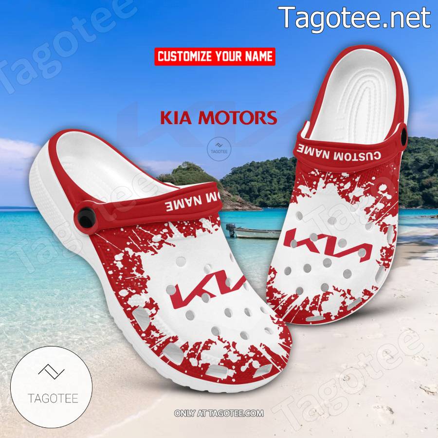 Kia Motors Logo Crocs Clogs - BiShop