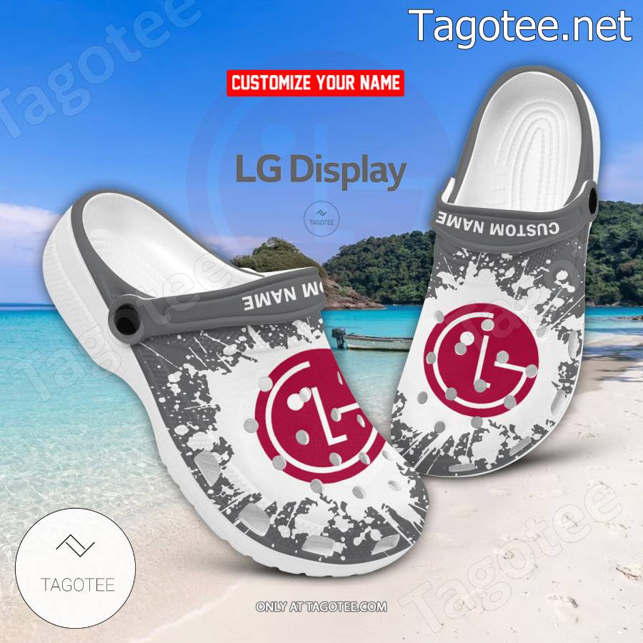 LG Display Logo Crocs Clogs - BiShop