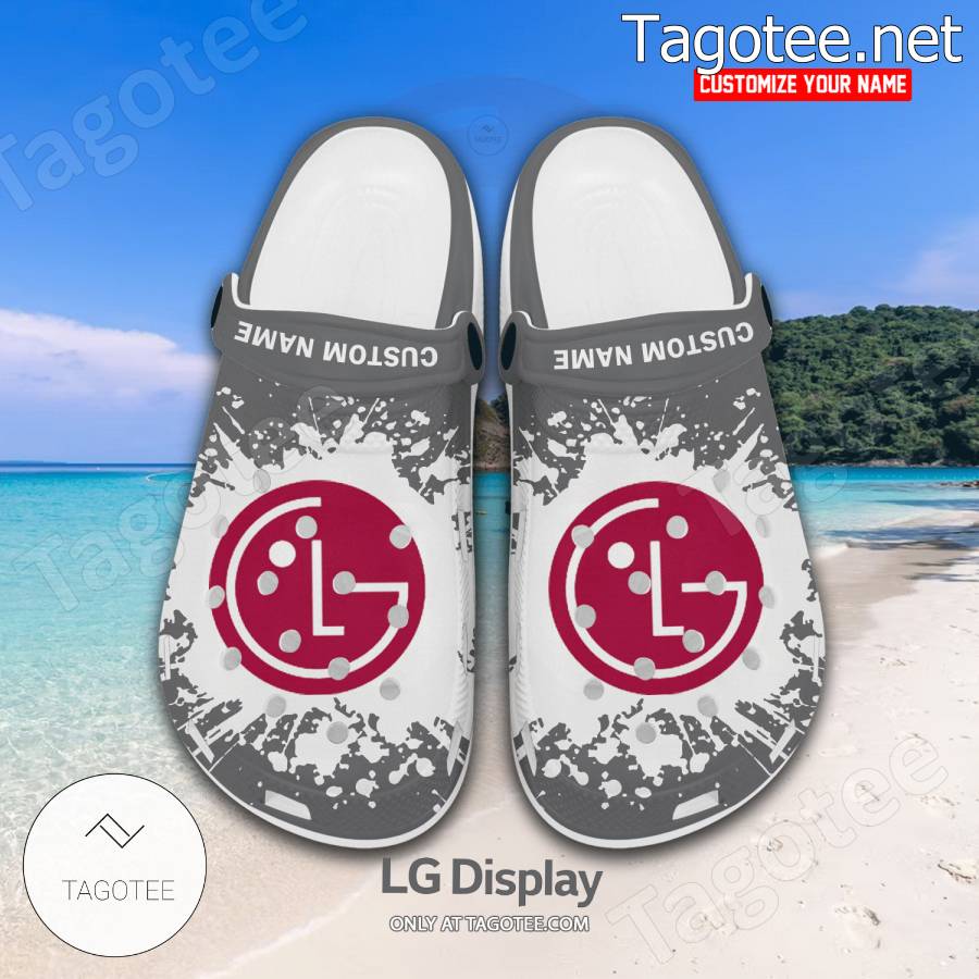 LG Display Logo Crocs Clogs - BiShop a