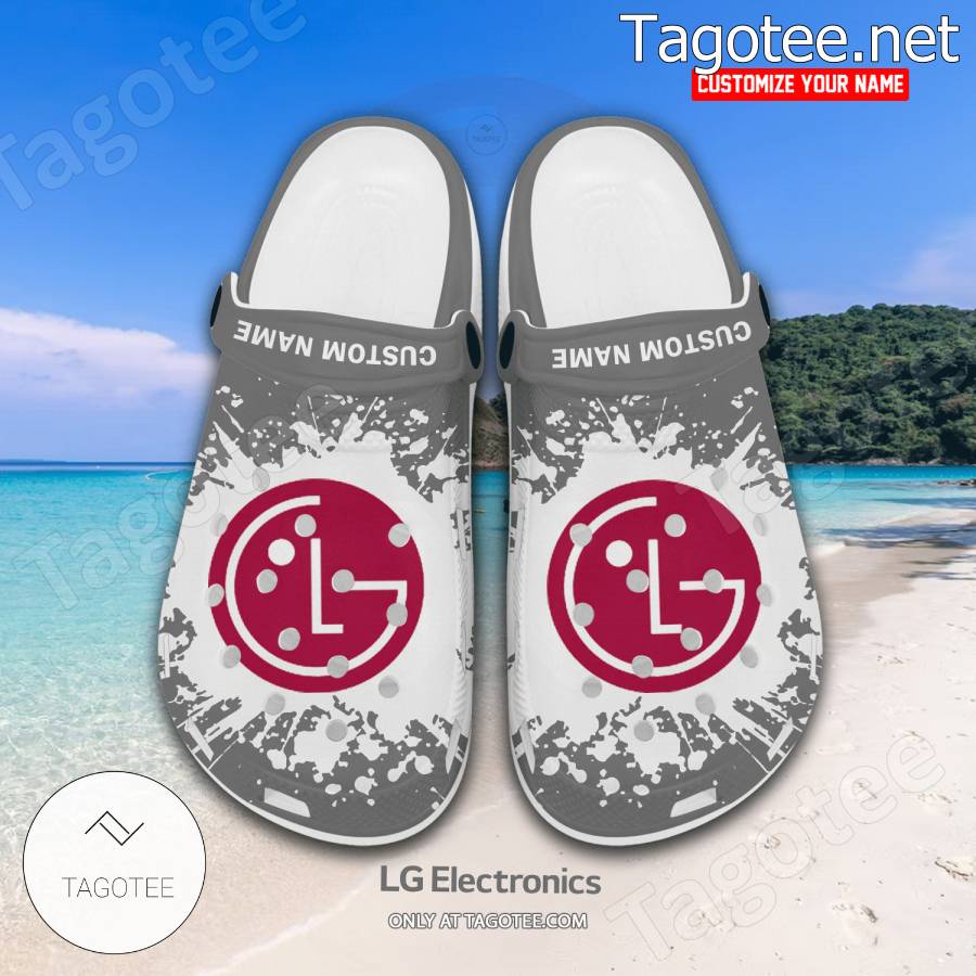 LG Electronics Logo Crocs Clogs - BiShop a