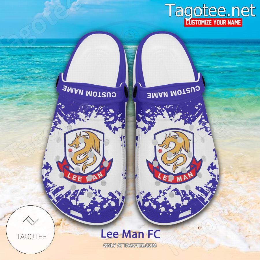 Lee Man FC Logo Custom Crocs Clogs - BiShop a