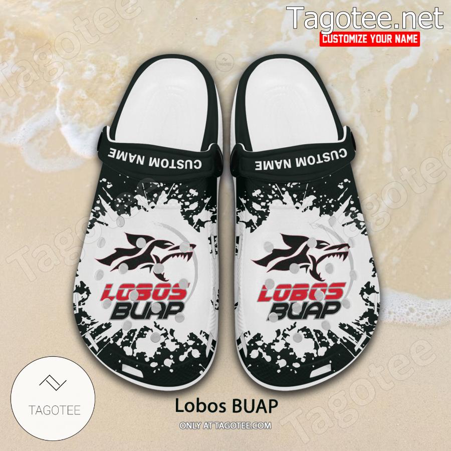 Lobos BUAP Logo Custom Crocs Clogs - BiShop a