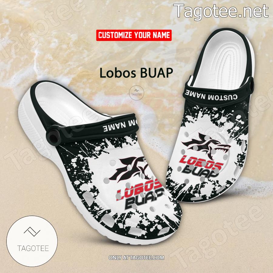 Lobos BUAP Logo Custom Crocs Clogs - BiShop