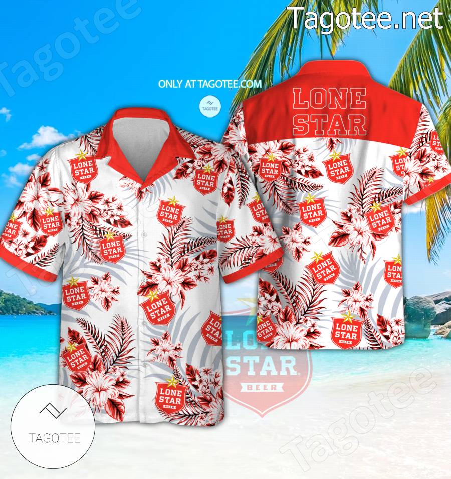 Lone Star Logo Hawaiian Shirt And Shorts - EmonShop