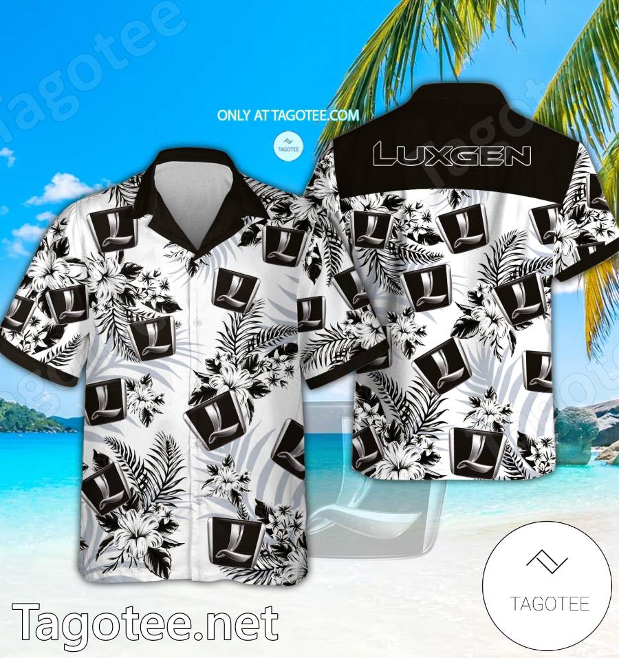 Luxgen Logo Hawaiian Shirt And Shorts - EmonShop