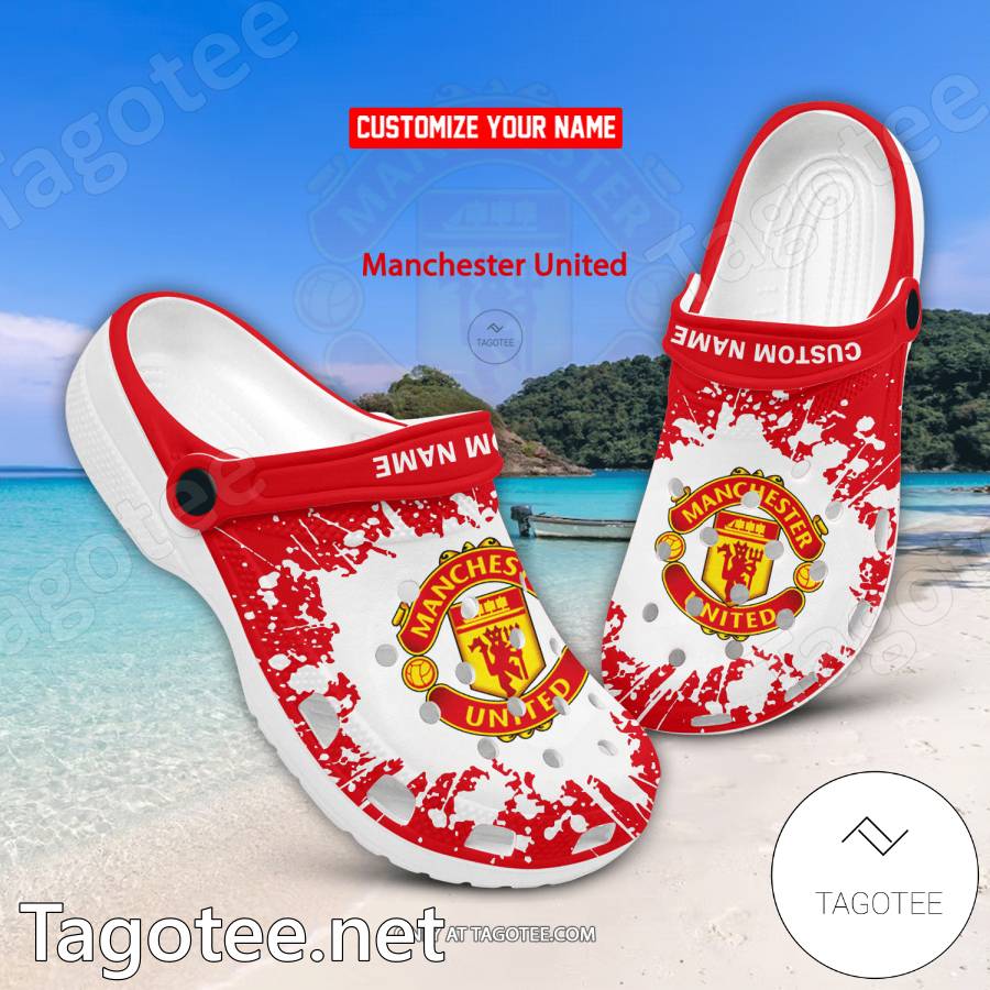 Manchester United Custom Crocs Clogs - BiShop