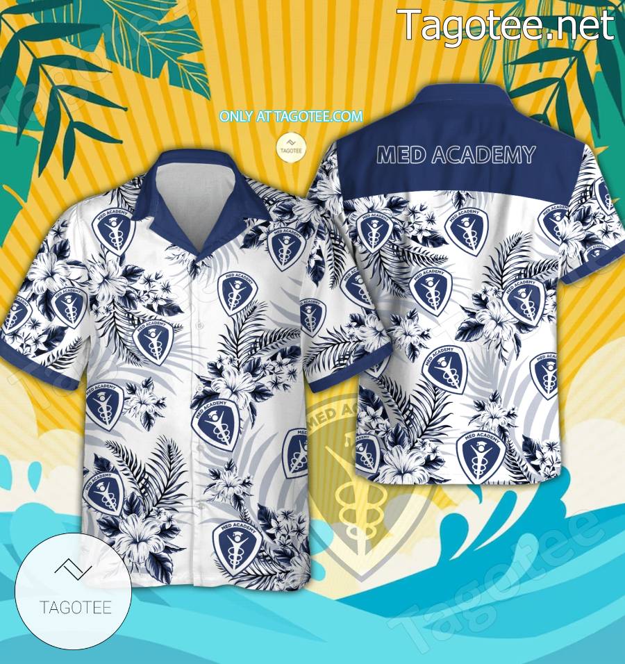 Med Academy Hawaiian Shirt And Shorts - EmonShop