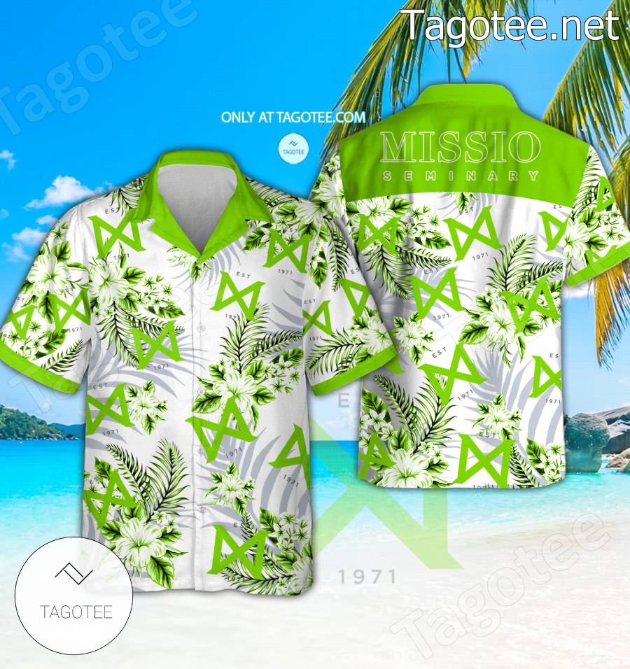 Missio Seminary Hawaiian Shirt And Shorts - EmonShop