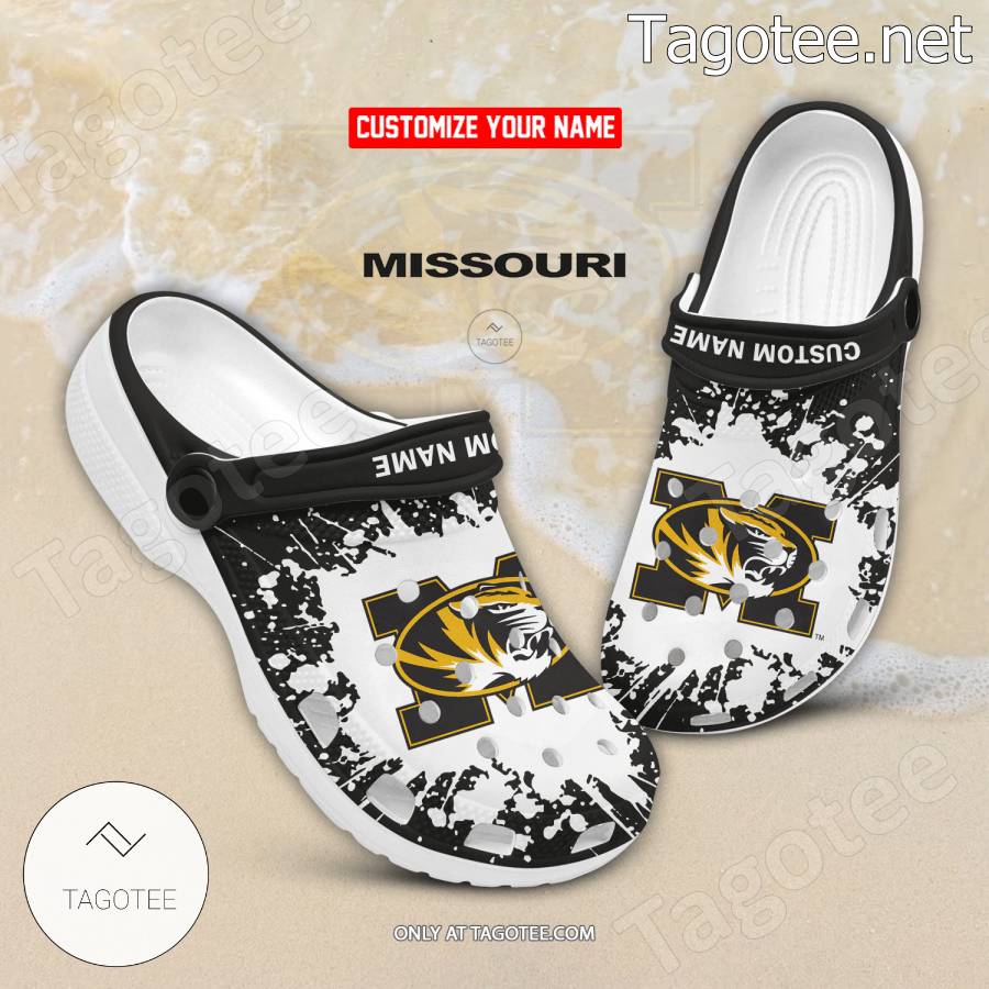 Missouri Logo Custom Crocs Clogs - BiShop