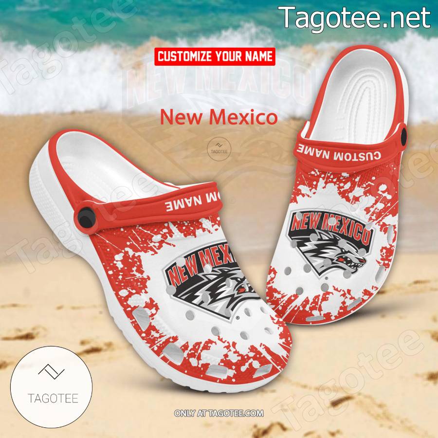 New Mexico Logo Custom Crocs Clogs - BiShop