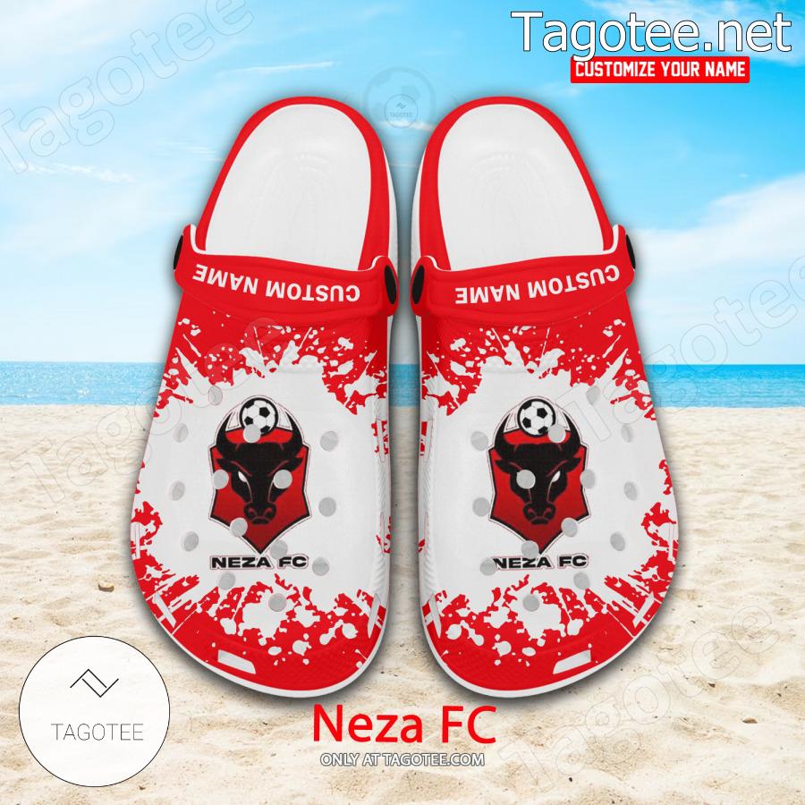 Neza FC Logo Custom Crocs Clogs - BiShop a