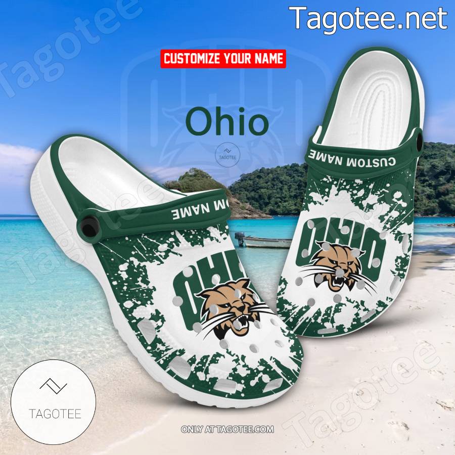 Ohio Logo Custom Crocs Clogs - BiShop