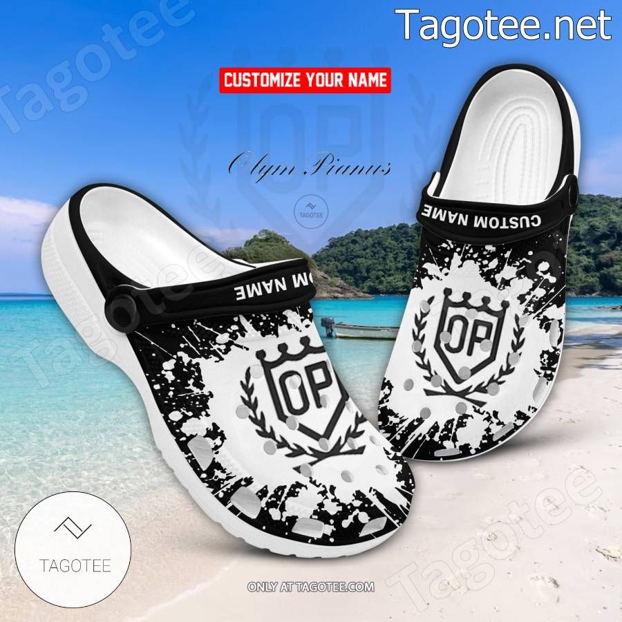 Olympia Star Logo Crocs Clogs - BiShop