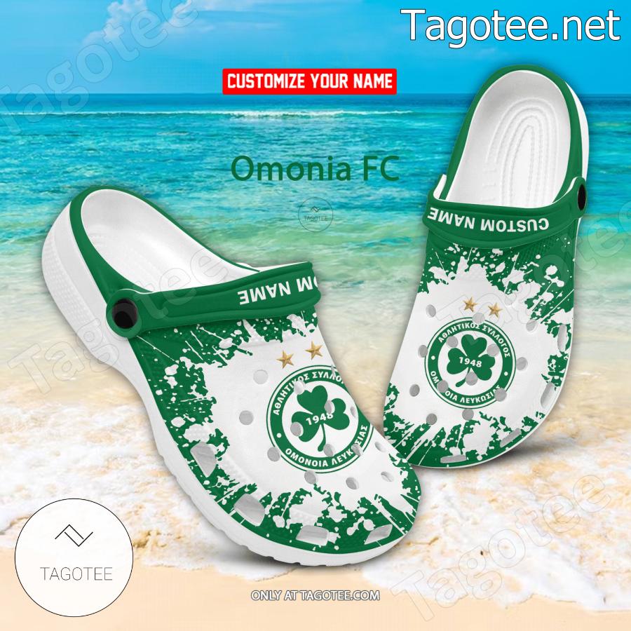 Omonia FC Logo Custom Crocs Clogs - BiShop