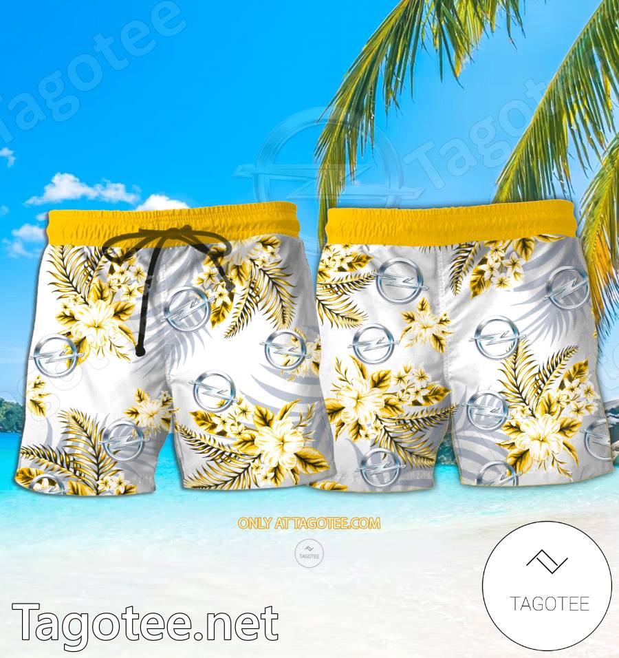 Opel Logo Hawaiian Shirt And Shorts - EmonShop a