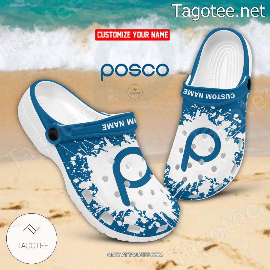 POSCO Korea Logo Crocs Clogs - BiShop